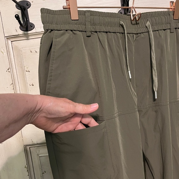 NWT Multipants Women's Olive Green Casual Pants Size XL - Picture 4 of 9